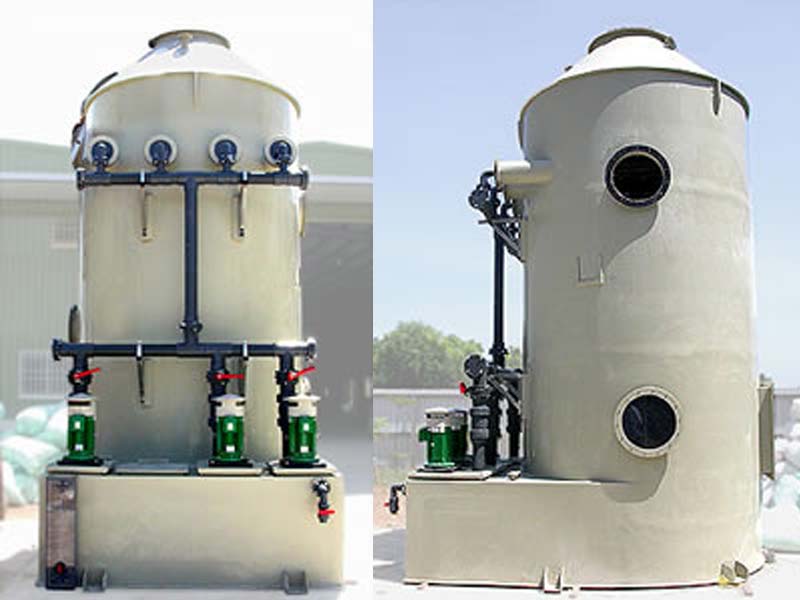 PP、FRP、sus304洗滌塔